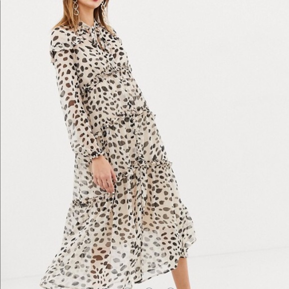 dalmatian midi dress